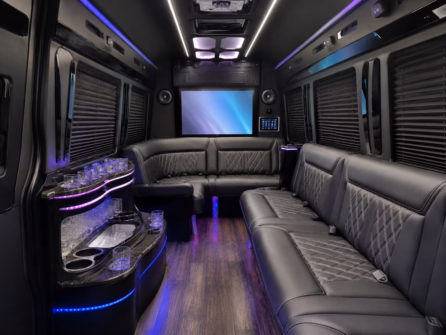 bus rental options for euless trips