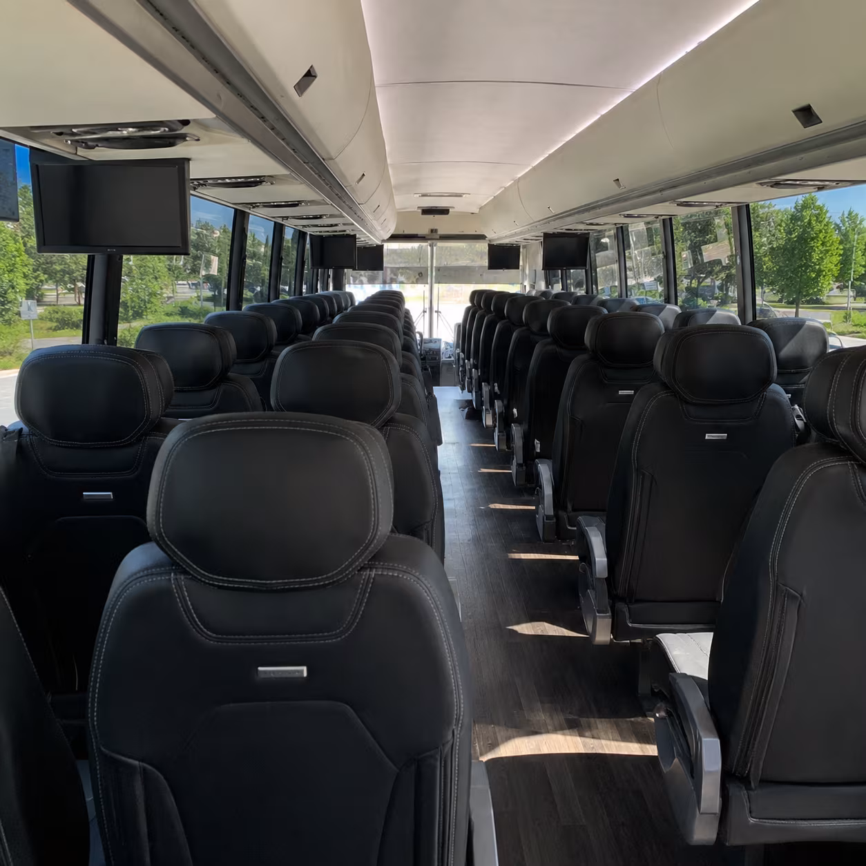 euless sporting event transportation onboard seating